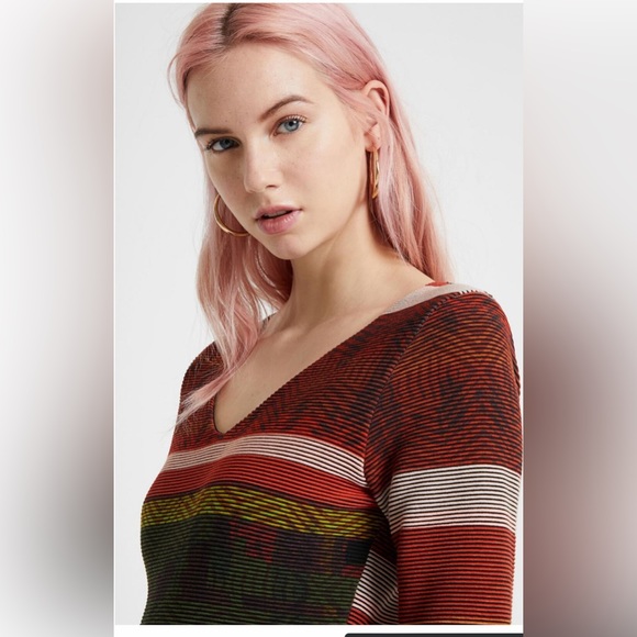 DESIGUAL Earth Tone Short Sleeve - Picture 6 of 13